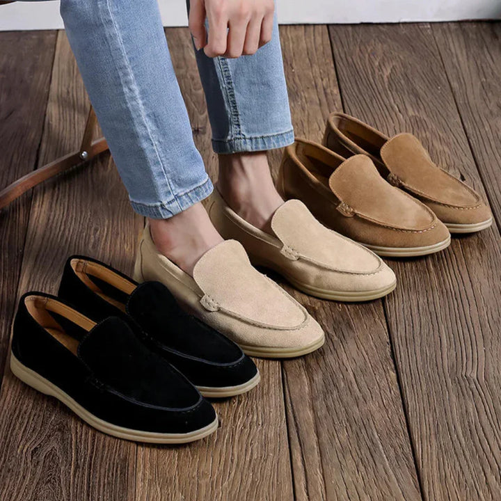 Édouard | Worn-In Finish Suede Loafers