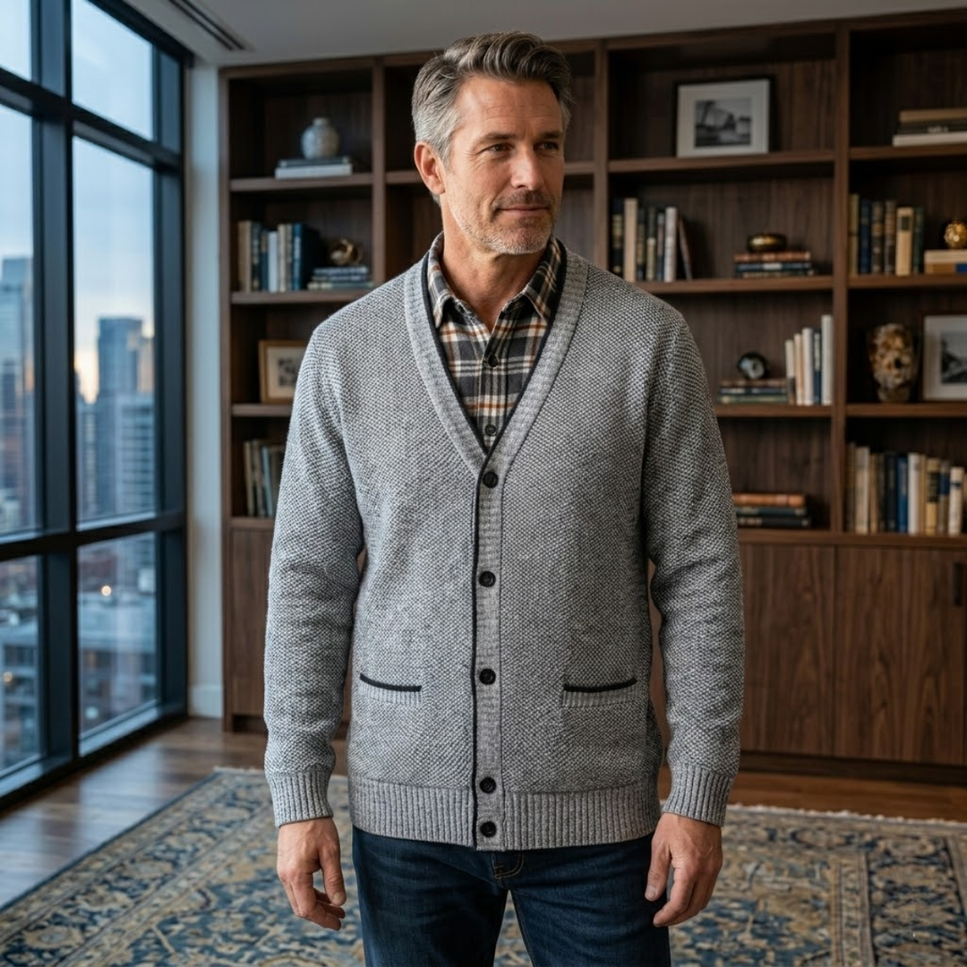 Israel | Fleece Lined Knit Cardigan