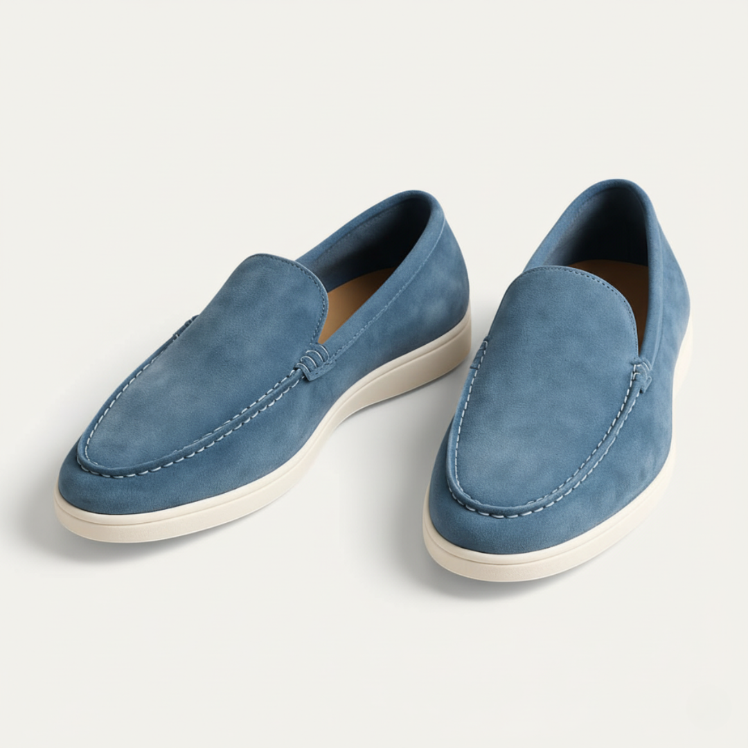 Adrien | Suede-Finished Leather Loafers