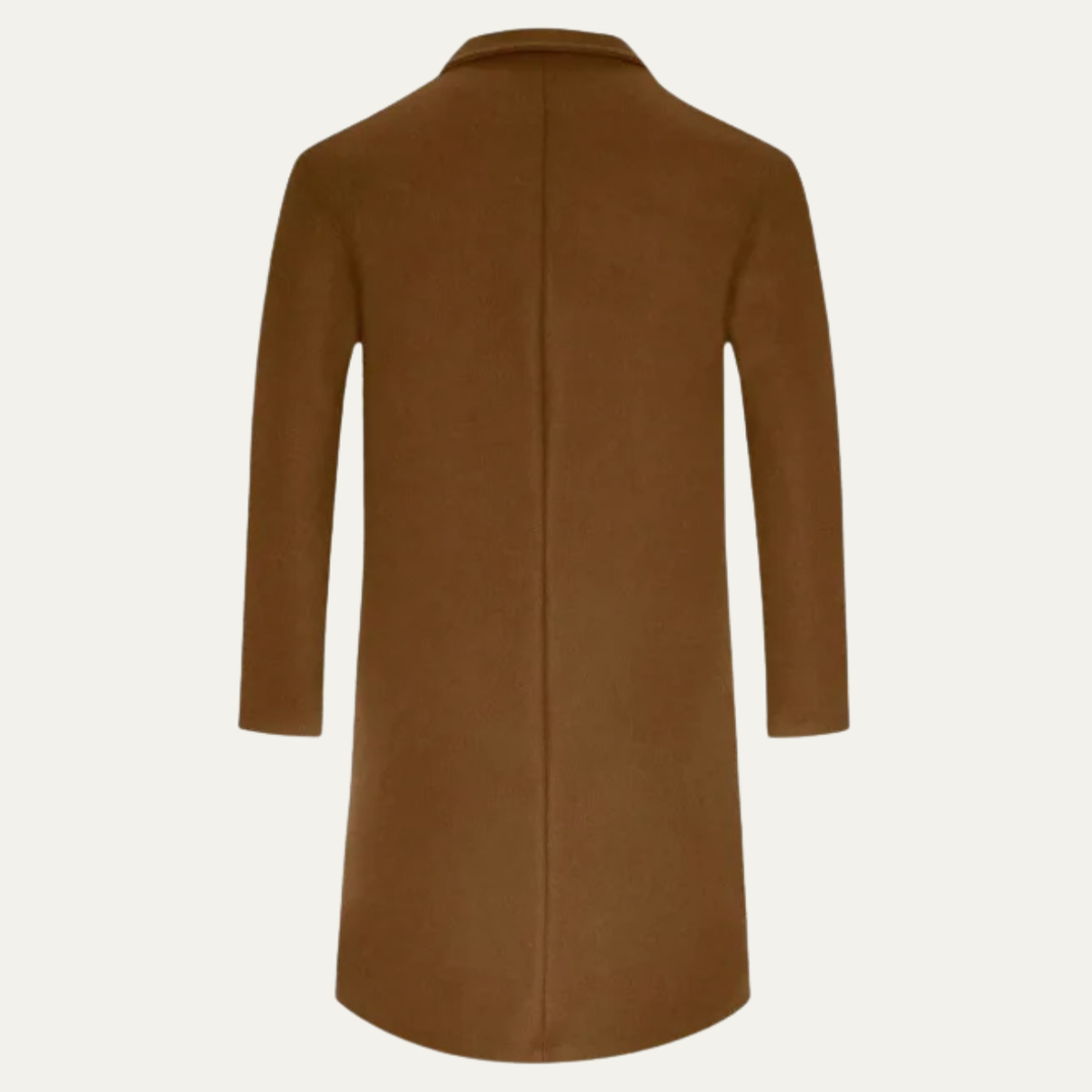 Gerard | Single Breasted Wool Overcoat
