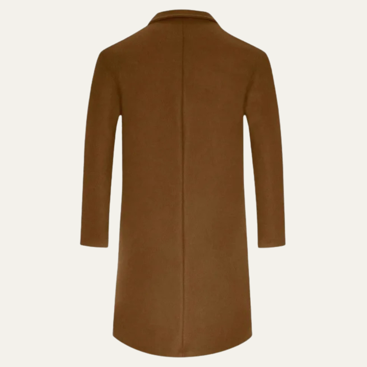 Gerard | Single Breasted Wool Overcoat