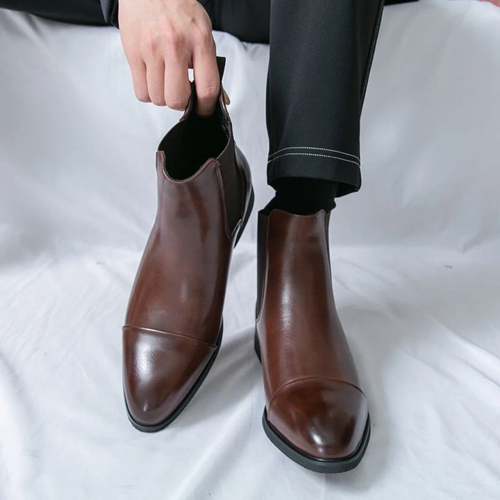 Aurele | Red Sole Chelsea Boot