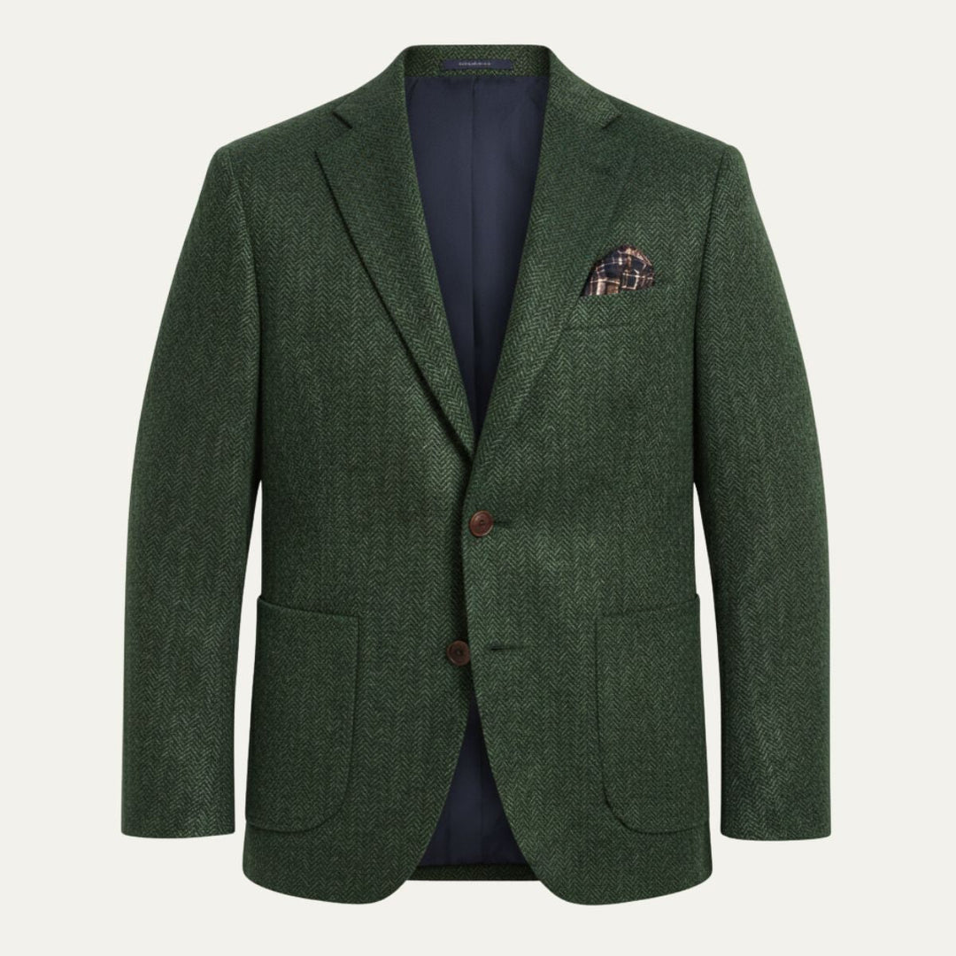 Edouard | Herringbone Tweed Jacket