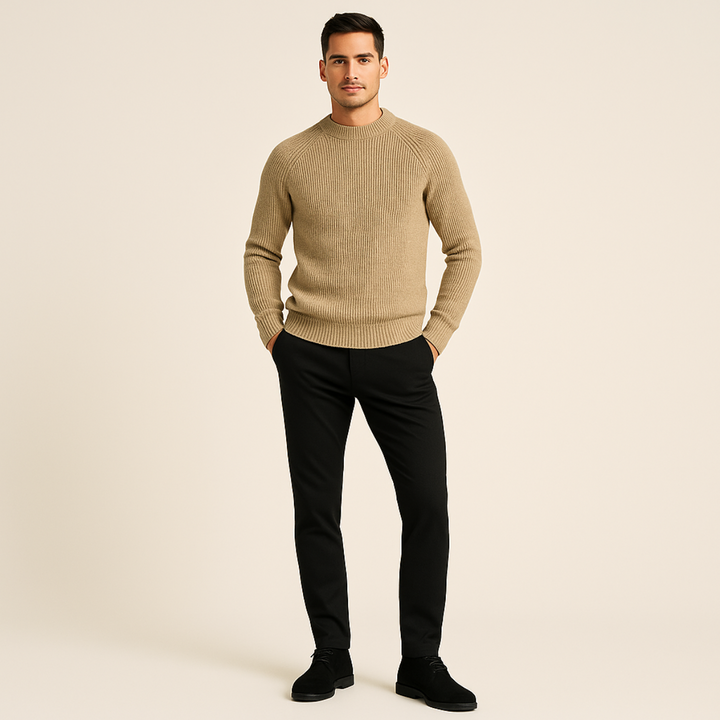 Martin | 100% Cashmere Raglan Crew Neck