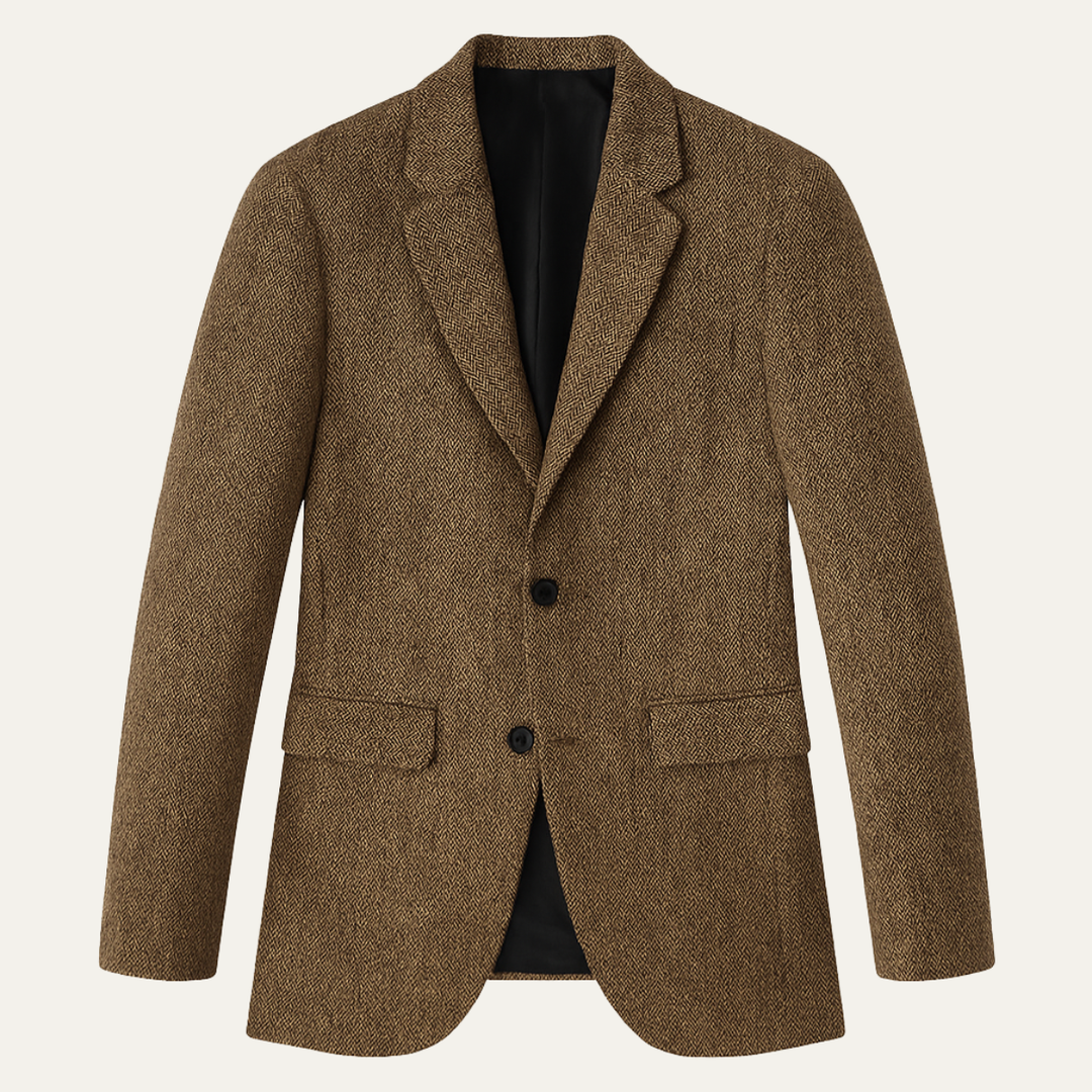 Fernand | Herringbone Tweed Blazer