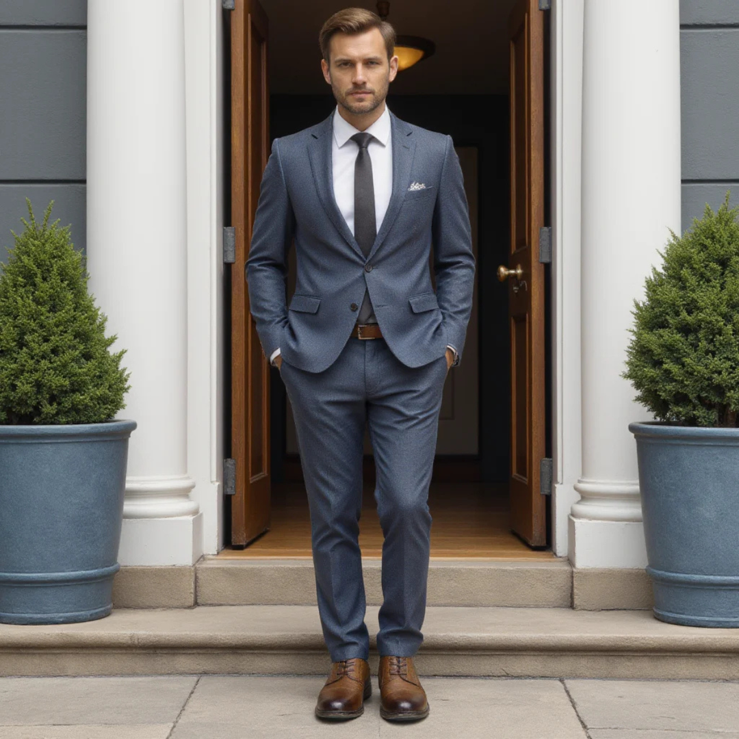 Sylvain | Burnished Leather Oxford