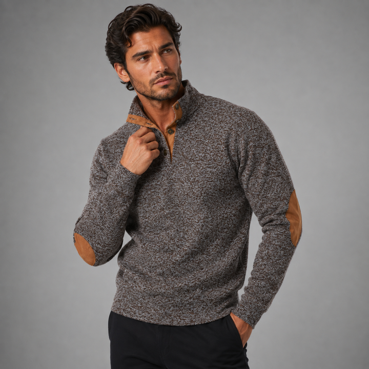 Hippolyte | Brushed Fleece Stand Collar