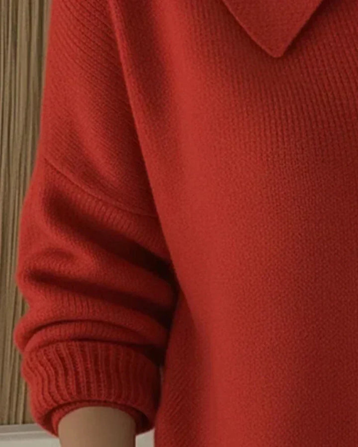 Noemi | Collared Button-Front Cardigan