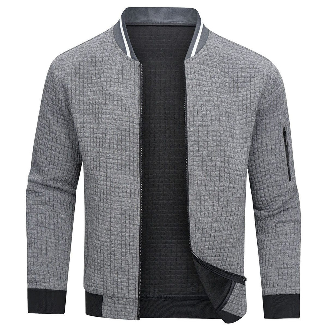 Hector | Channel Quilted Zip Jacket