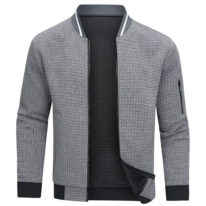 Hector | Channel Quilted Zip Jacket