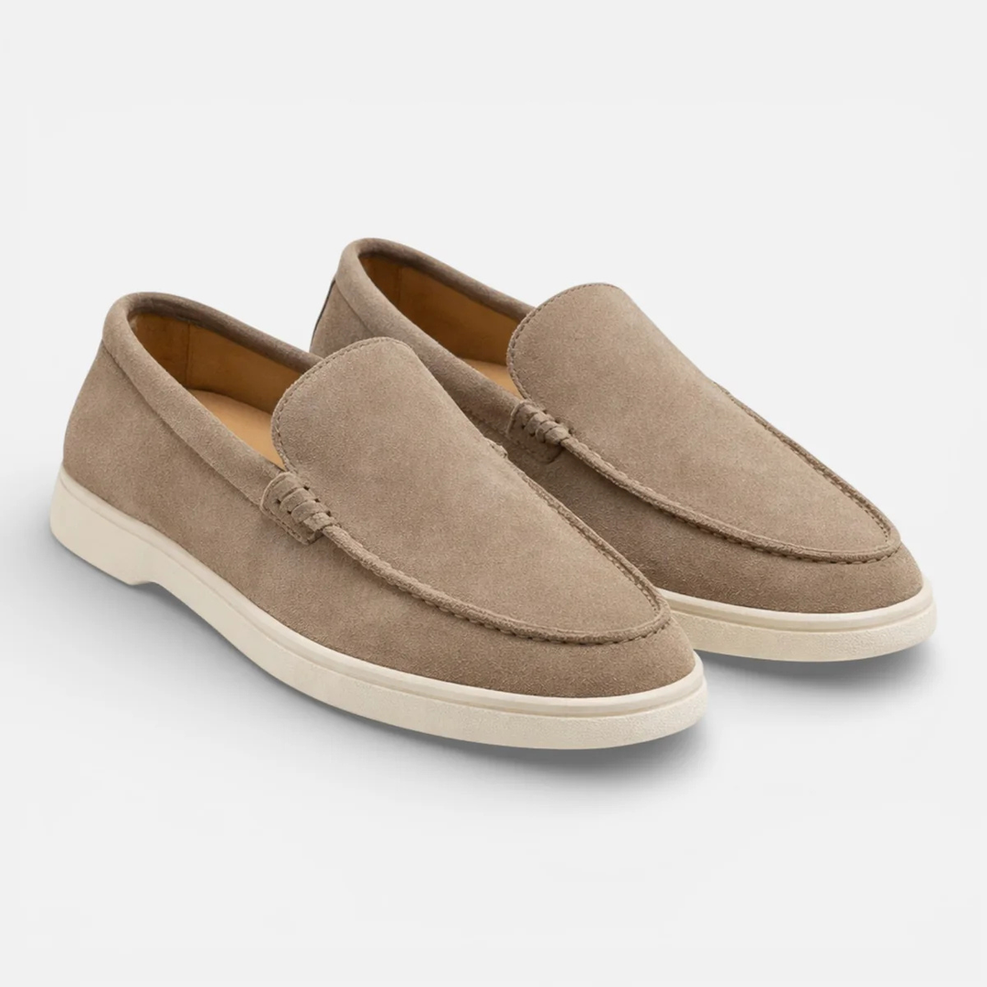 Gérard | Lined Suede Slip-On Loafers