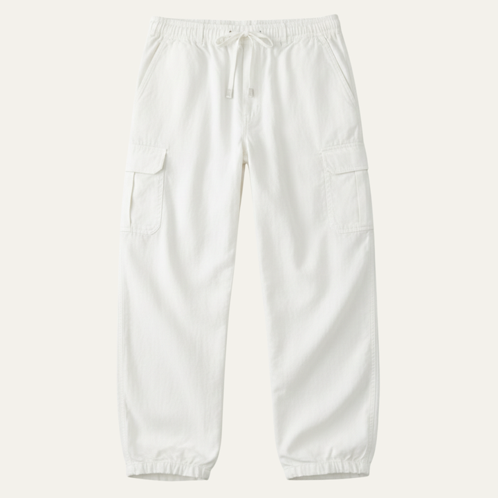 Théodore | Cotton Multi Pocket Cargo Trousers