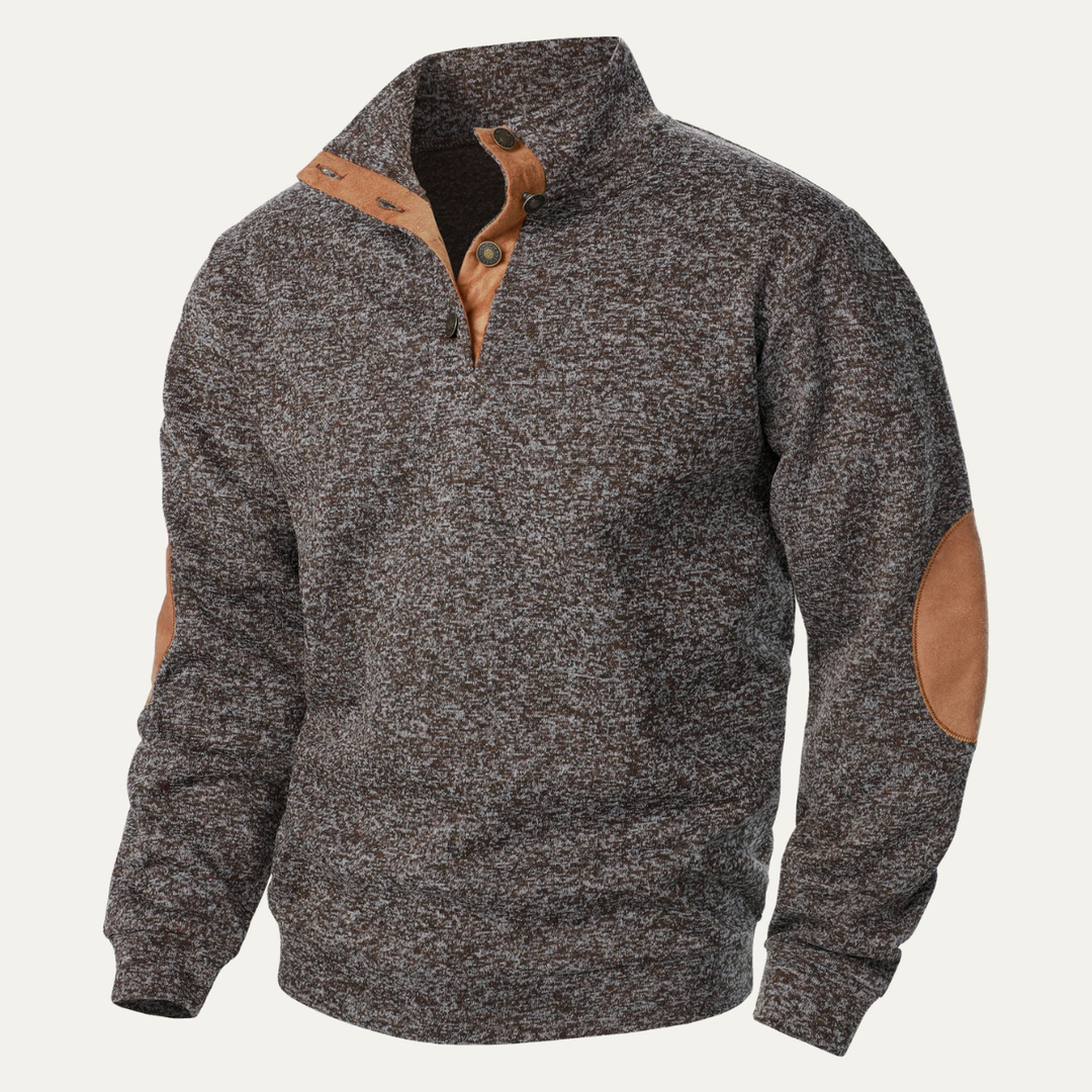 Hippolyte | Brushed Fleece Stand Collar