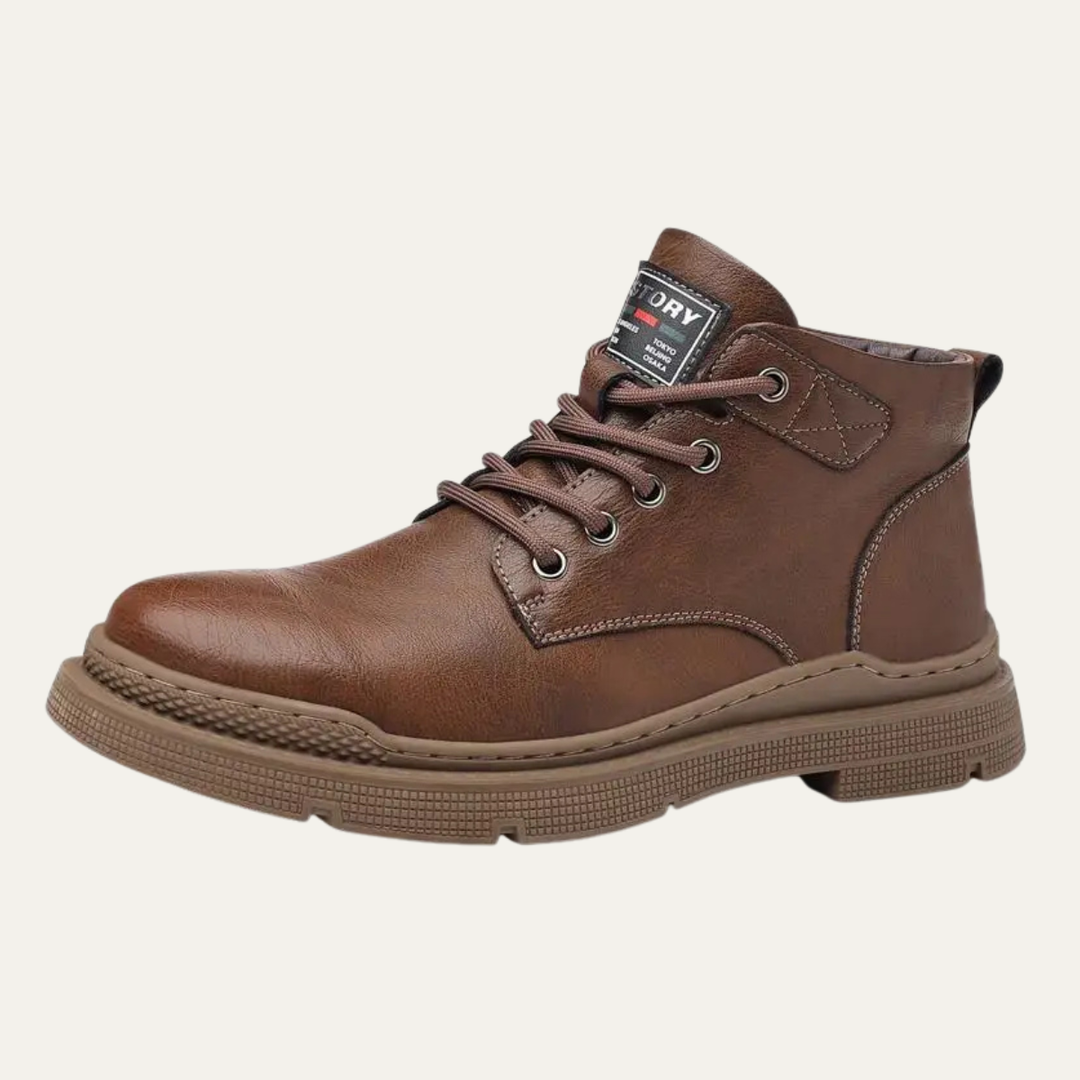 Aurelien | Insulated Leather Snow Boot