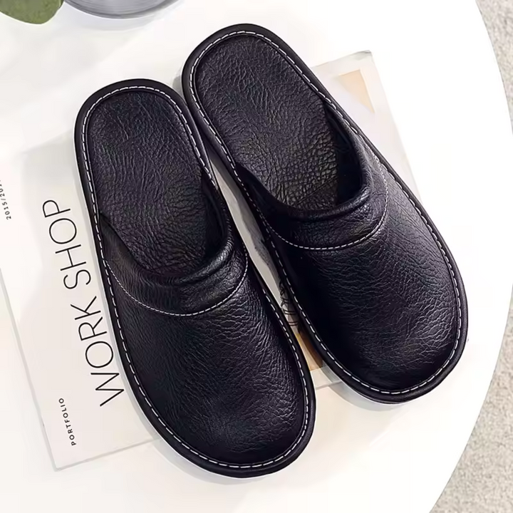 Didace | Lined Leather Indoor Clogs