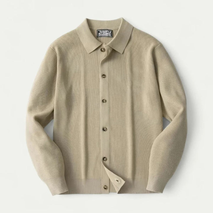 Wilfred | Lapel Collar Knit Cardigan