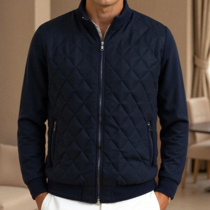 Romuald | Quilted Stand Collar Jacket