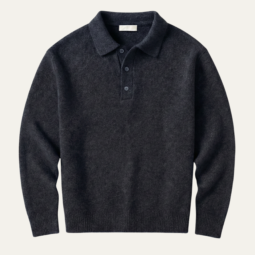 Victorien | Cashmere Blend Knit Polo