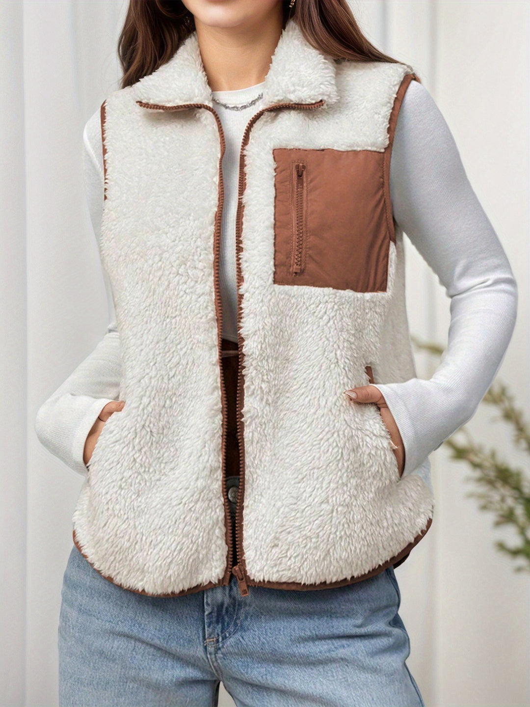 Merilda | Reversible Plush Vest