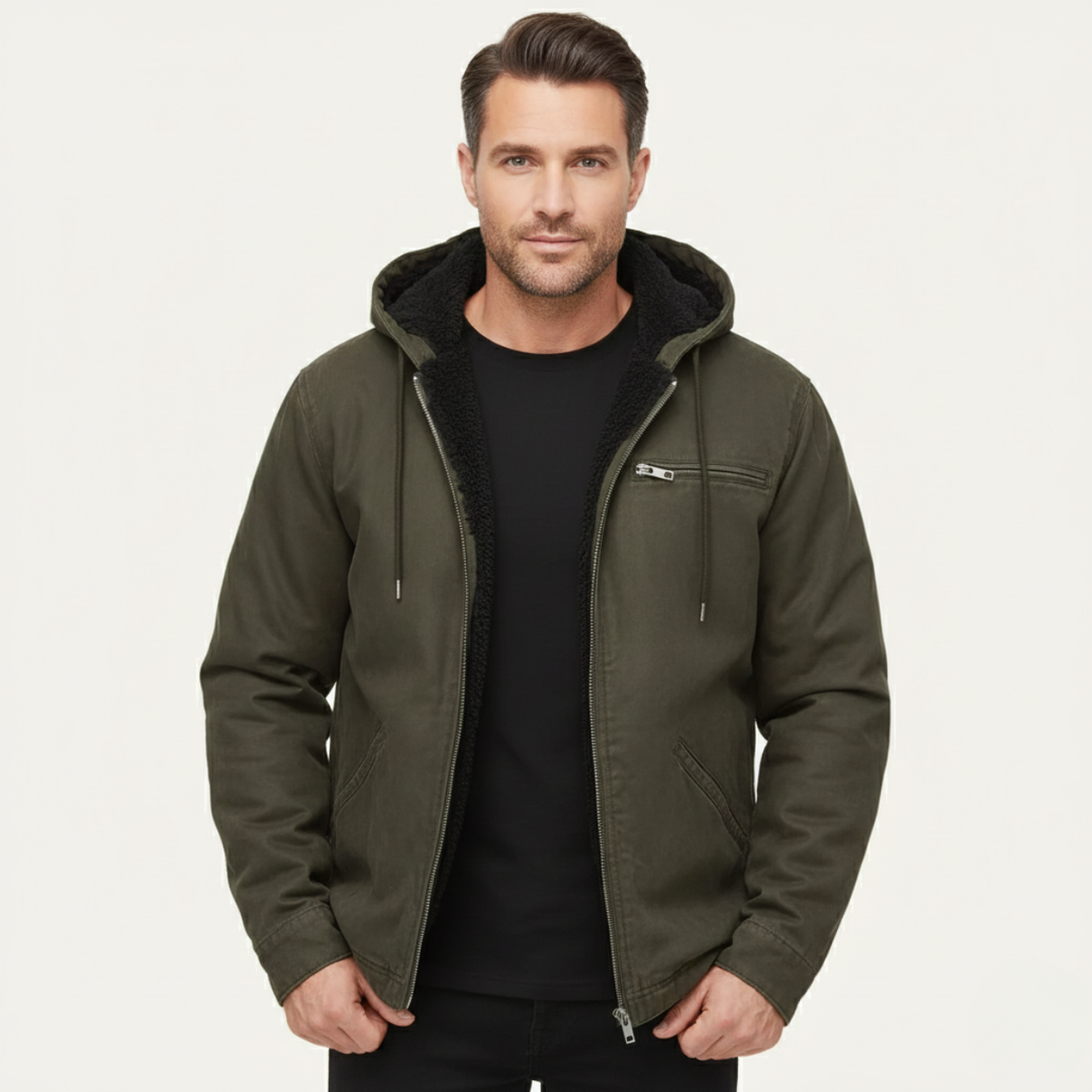 Anatole | Thick Fleece Hooded Jacket