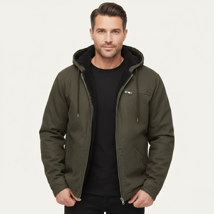 Anatole | Thick Fleece Hooded Jacket