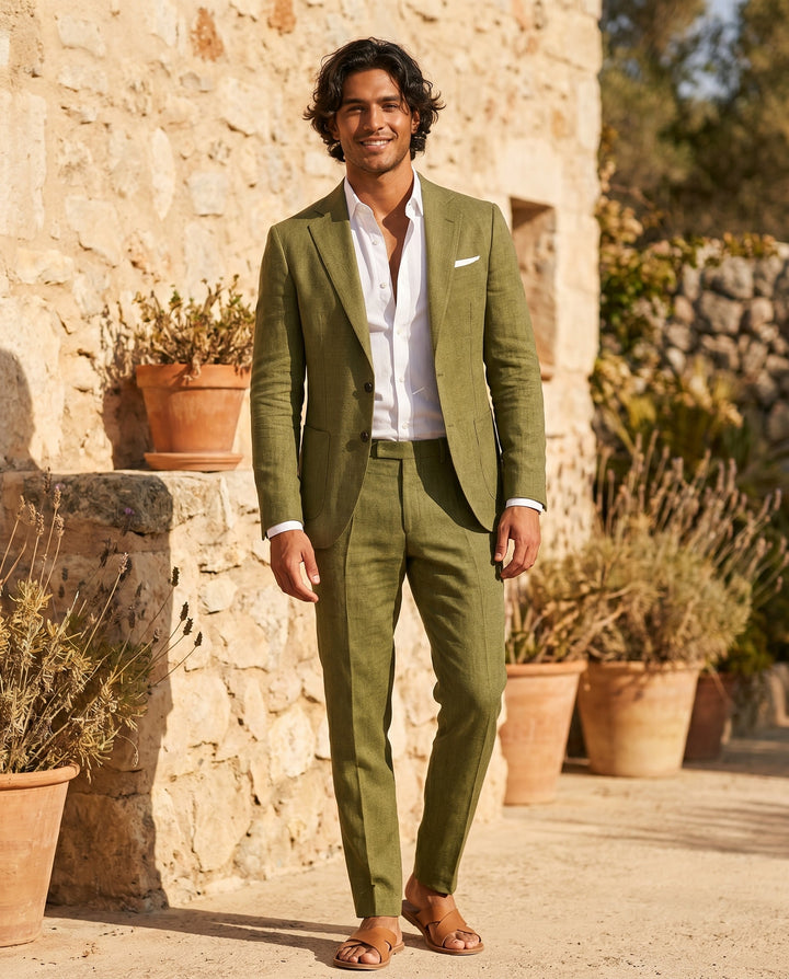 Léonard | Linen Two-Piece Suit