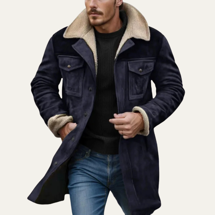 Elzear | Faux Shearling Lined Jacket