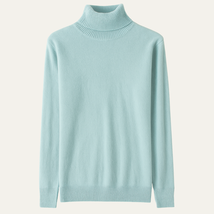 Donatien | Dense Ribbed High Neck Knit