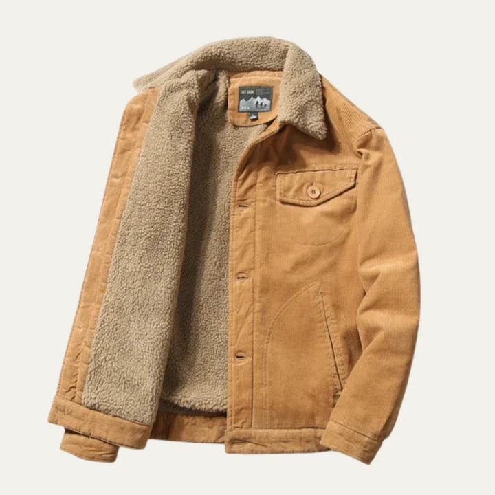 Edmond | Fleece Lined Corduroy Jacket