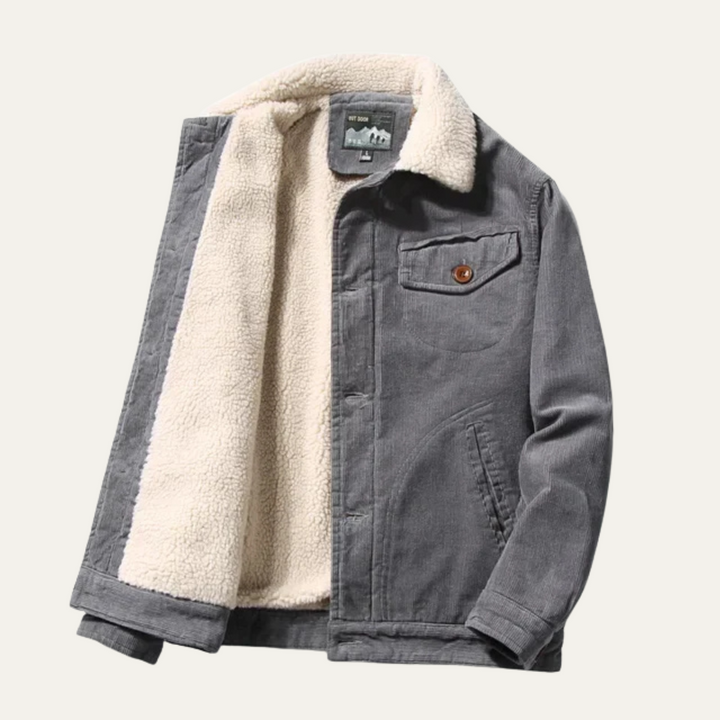 Edmond | Fleece Lined Corduroy Jacket