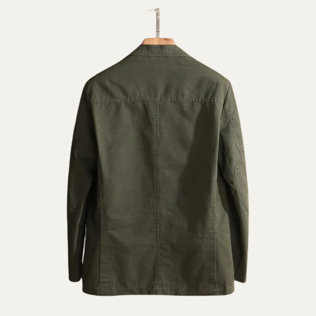 Alphonse | Cotton Notch Lapel Blazer