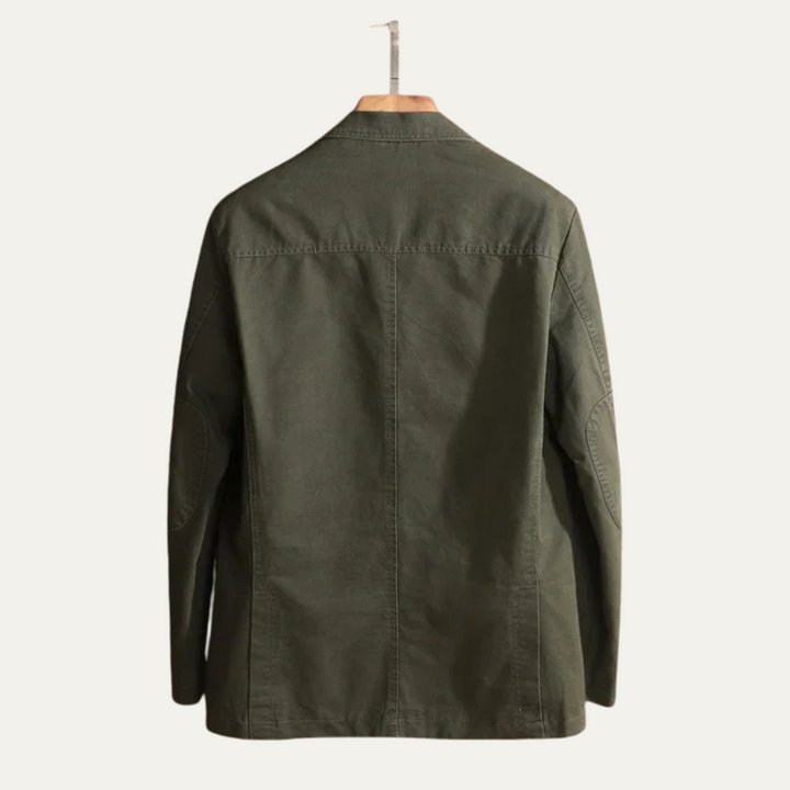 Alphonse | Cotton Notch Lapel Blazer