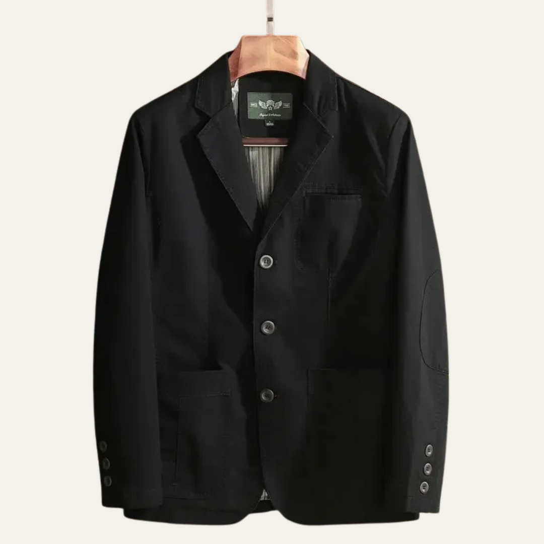 Alphonse | Cotton Notch Lapel Blazer