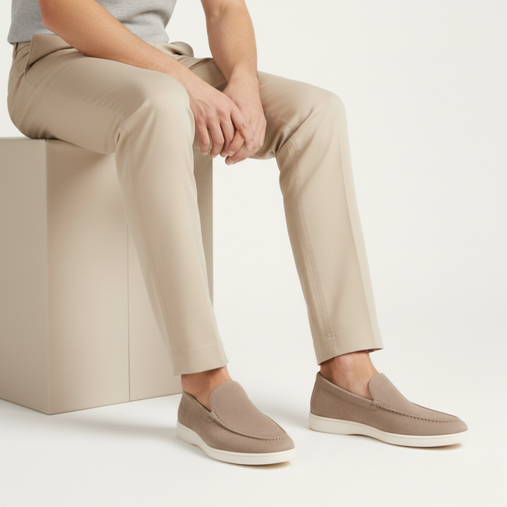 Adrien | Suede-Finished Leather Loafers