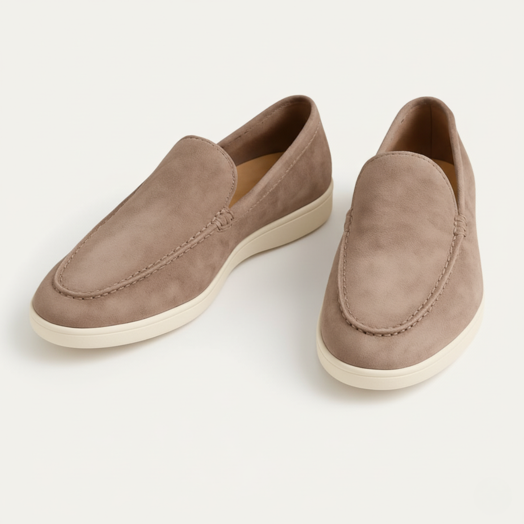 Adrien | Suede-Finished Leather Loafers