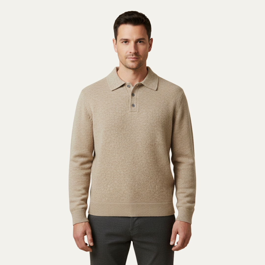 Victorien | Cashmere Blend Knit Polo