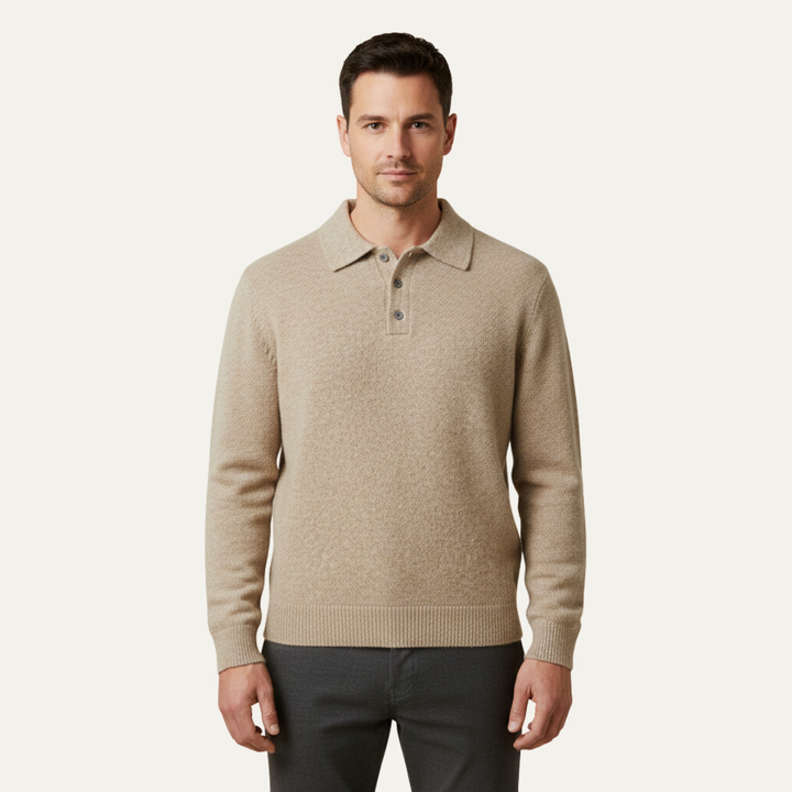 Victorien | Cashmere Blend Knit Polo