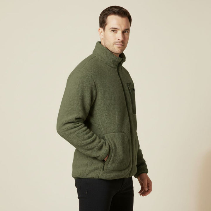 Edgar | Brushed Fleece Full Zip Jacket