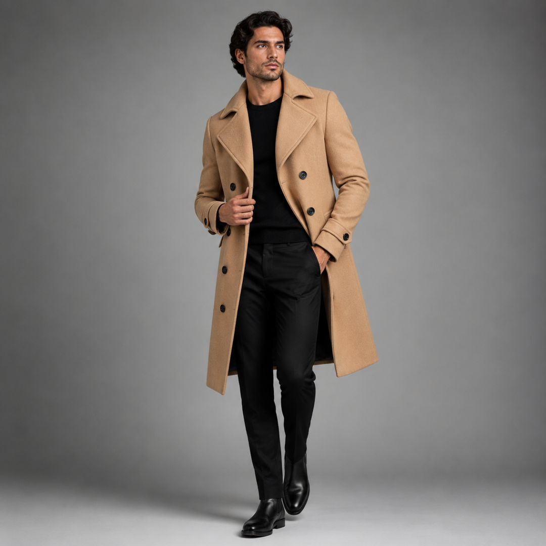 Ludovic | Wool Trench, Past the Hip