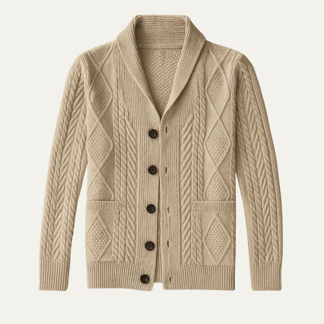 Ambroise | Soft Knit Side Pocket Cardigan