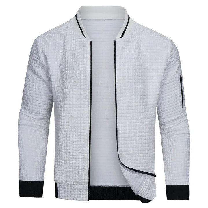 Hector | Channel Quilted Zip Jacket