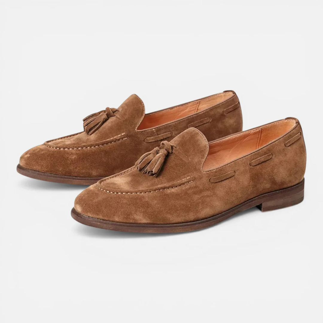 Émile | Smooth Leather Tassel Loafers