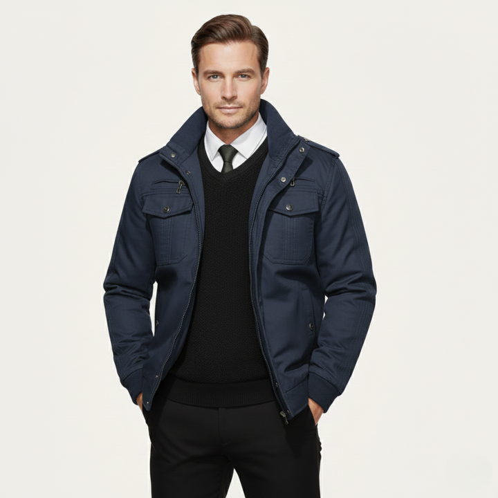 Aubert | Utility Pocket Fleece Jacket