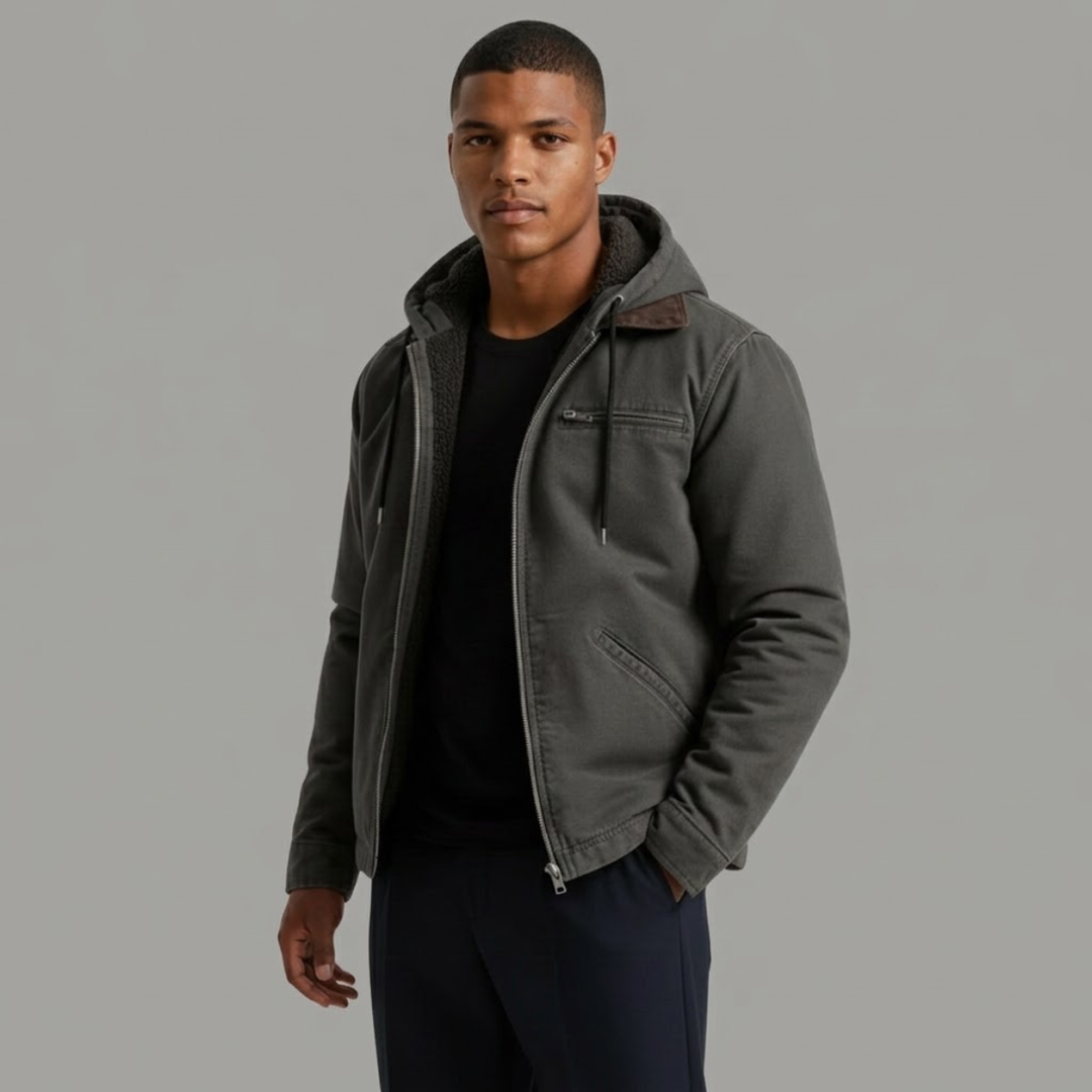 Ernest | Fleece Lined Hooded Jacket