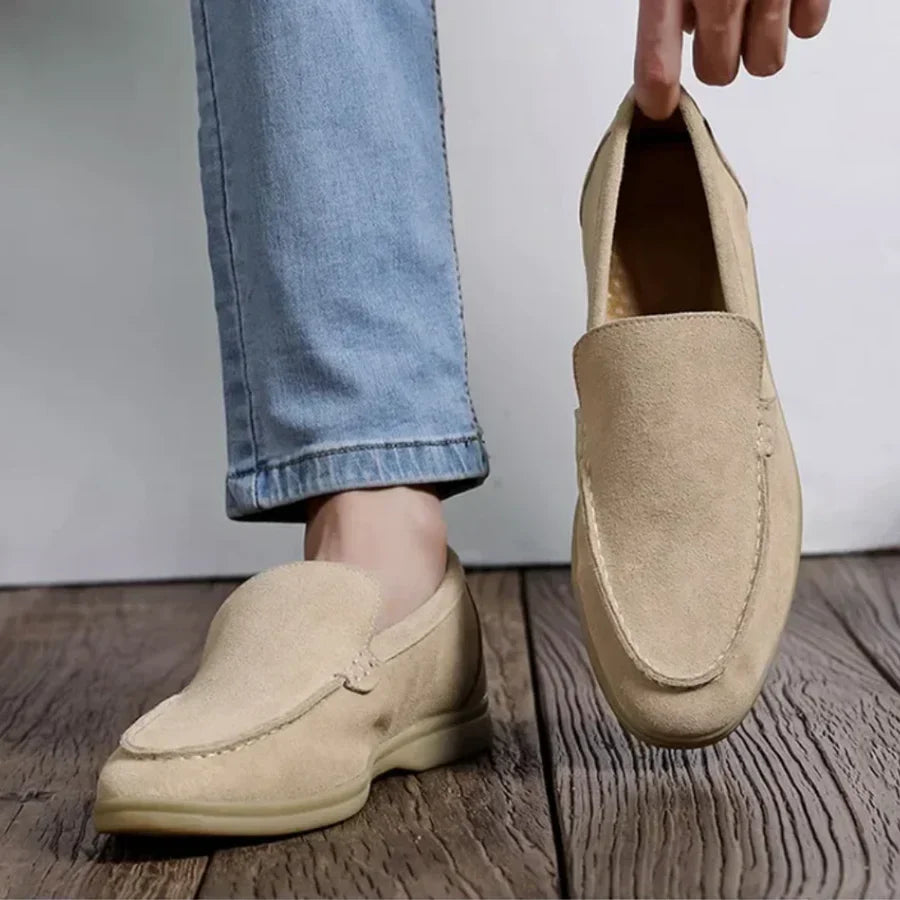 Édouard | Worn-In Finish Suede Loafers
