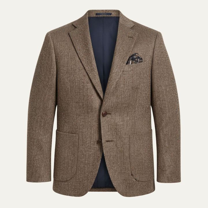 Edouard | Herringbone Tweed Jacket