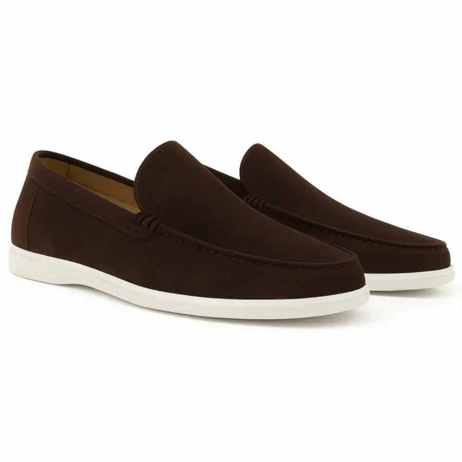 Alderic | Lined Suede Loafers