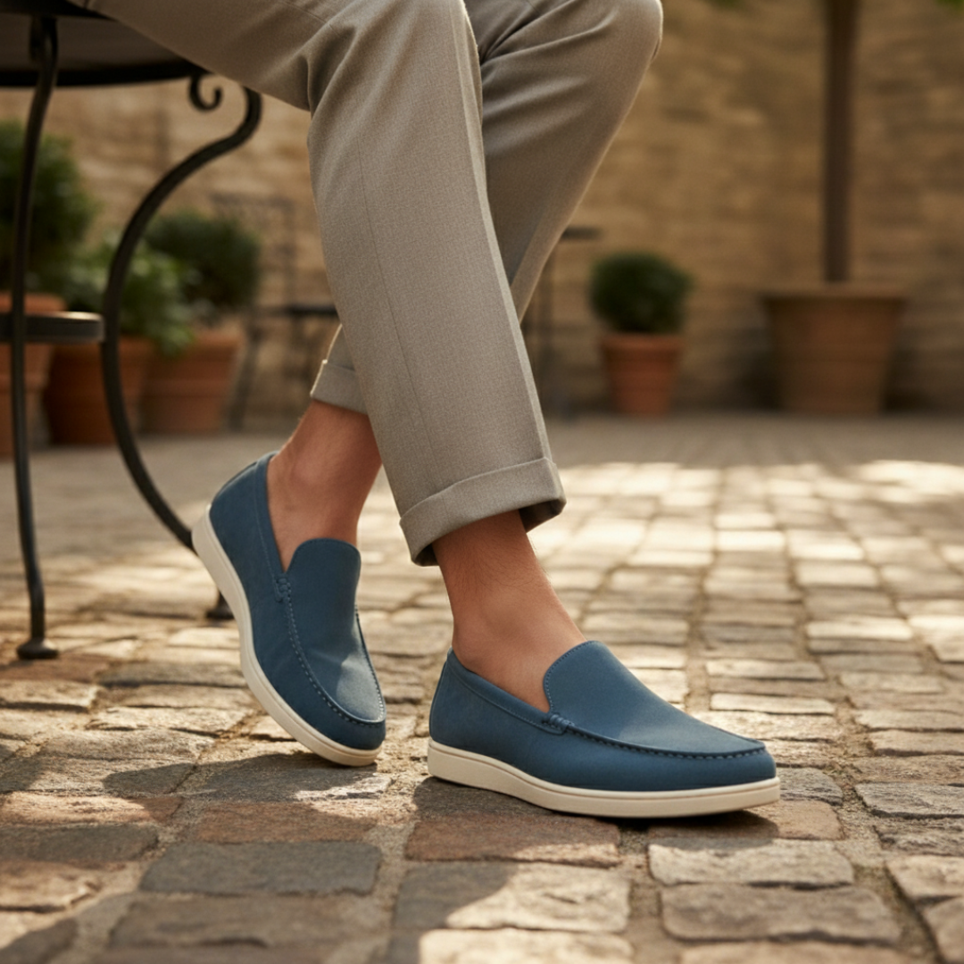 Adrien | Suede-Finished Leather Loafers