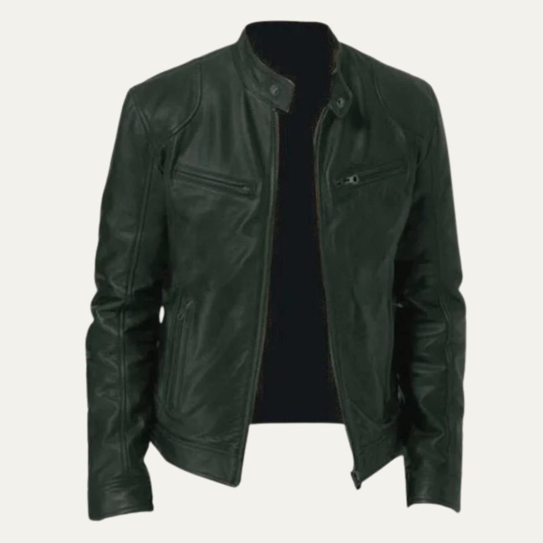 Eloi | Zip Front Biker Jacket