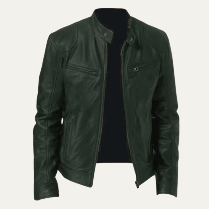 Eloi | Zip Front Biker Jacket